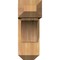 Ekena Millwork Thorton Craftsman Smooth Bracket w/ Offset Brace, Western Red Cedar, 7 1/2"W x 20"D x 20"H BKT0806X20X20THR04SWR - alternate 3
